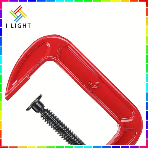 (Fast Delivery)5.08/7.62/10.16/12.7/15.24 cm C Clamp Fixture Heavy Duty Wood Board Clamp Strong Clamp Carpentry Tool