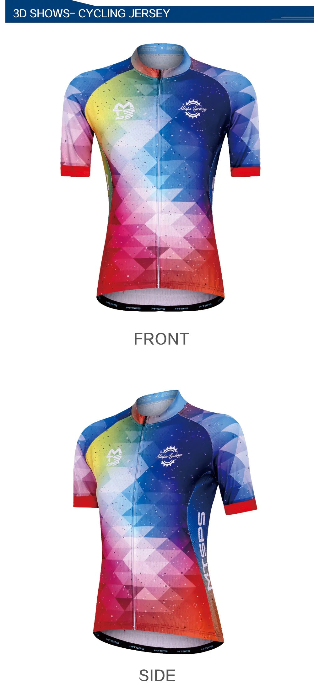 MTSPS Women Cycling Jersey Mtb Bicycle Clothing Ciclismo Short Sleeves Jersey Race-Ropa-Maillot