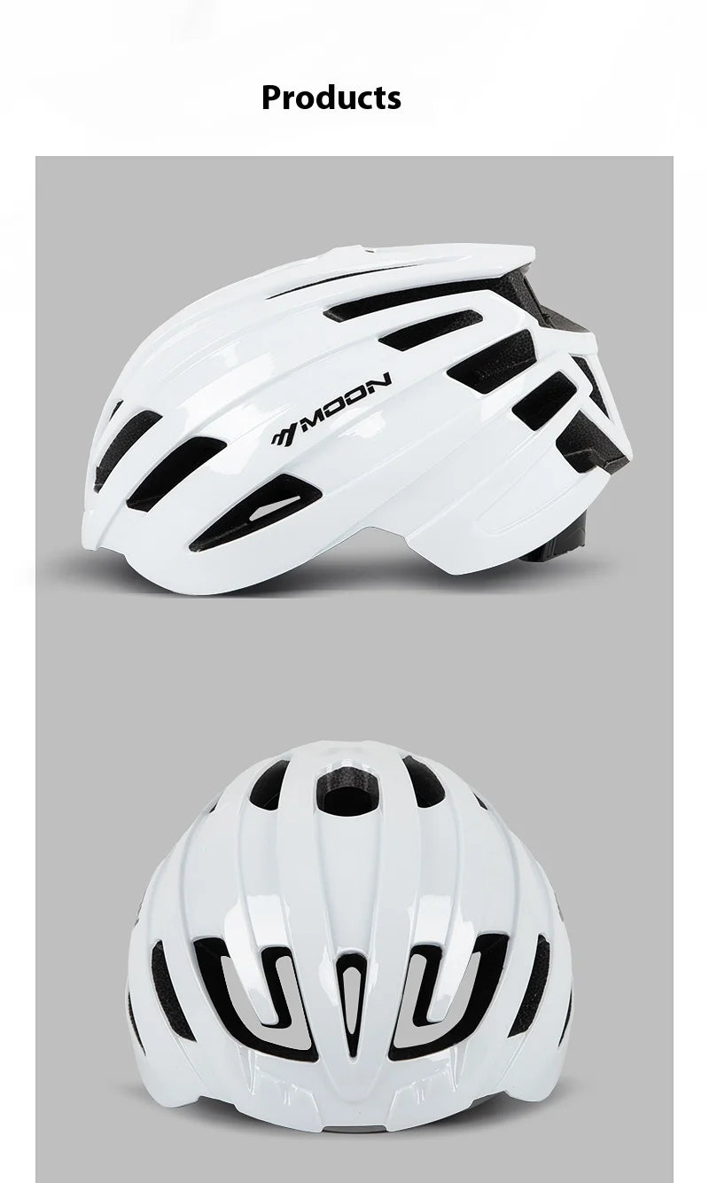 Adjustable Cycling Helmet - Lightweight MTB Design with 21 Vent Holes for Men & Women (55-65cm) Unisex Bike Gear