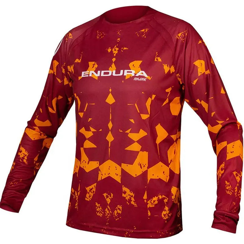 Summer Short Sleeve Cycling Shirt Men's Jersey Bicycle Team Downhill T-Shirt Mx Dh Camiseta Mtb  RAUDAX ENDURA Road Bike Jersey