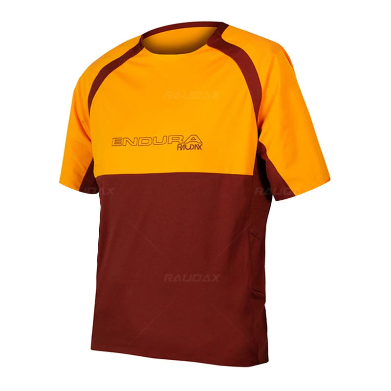 Downhill Jerseys MTB Bike Shirts Offroad DH Motorcycle Jersey Short Sleeves Motocross Sportwear Cycling Clothing Bike Clothes