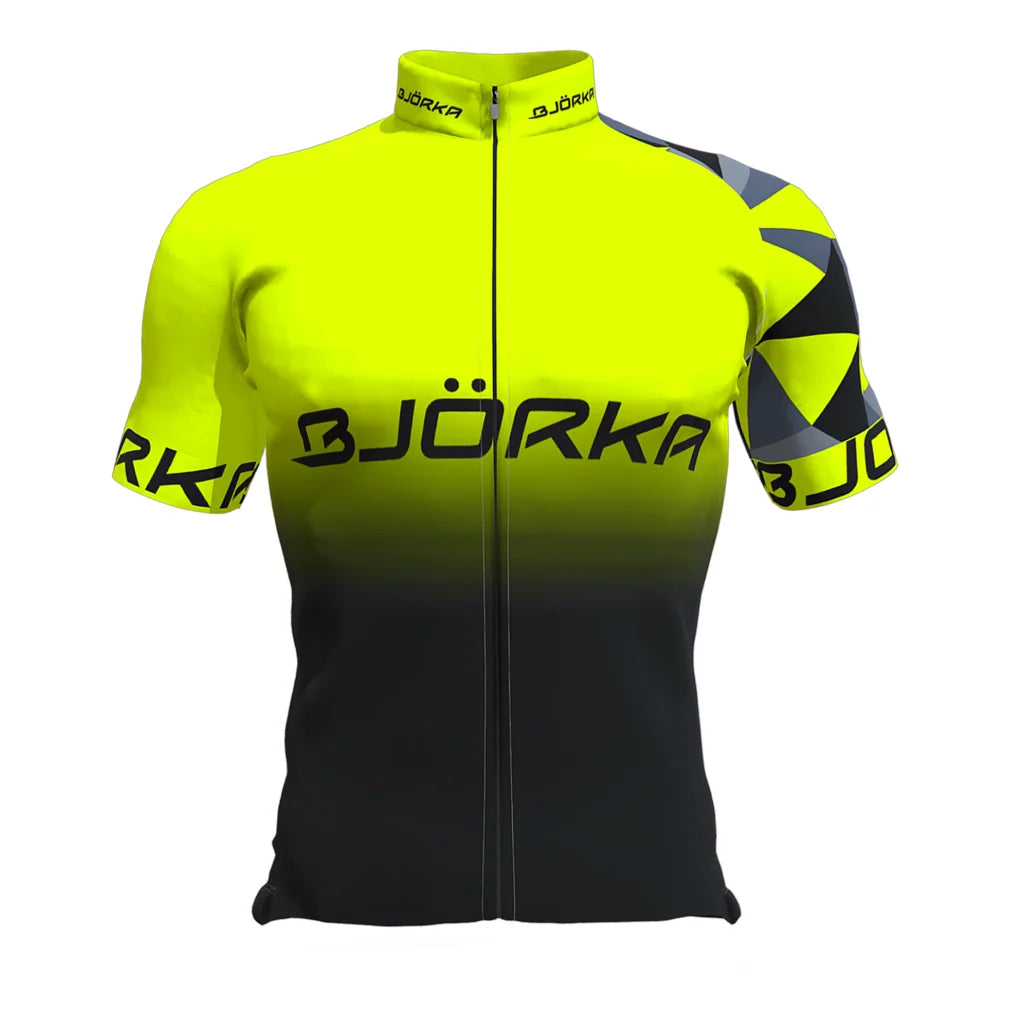 BJORKA Sportswear Summer New Arrival Cycling Men's Short Sleeve Lightweight Jerseys Uv Protect Cicllismo Maillot Bicycle Shirts
