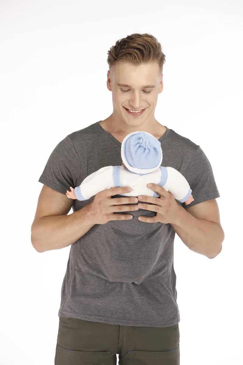 Kangaroo Safety Pocket T-Shirt Baby Summer Pregnancy Carrier Feeding Nylon Cotton Clothing Father Mother Short Sleeves Tops