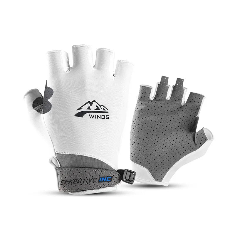 Summer Bicycle Gloves Professional Gym Fitness Breathable Anti-Slip Women Men Half Finger