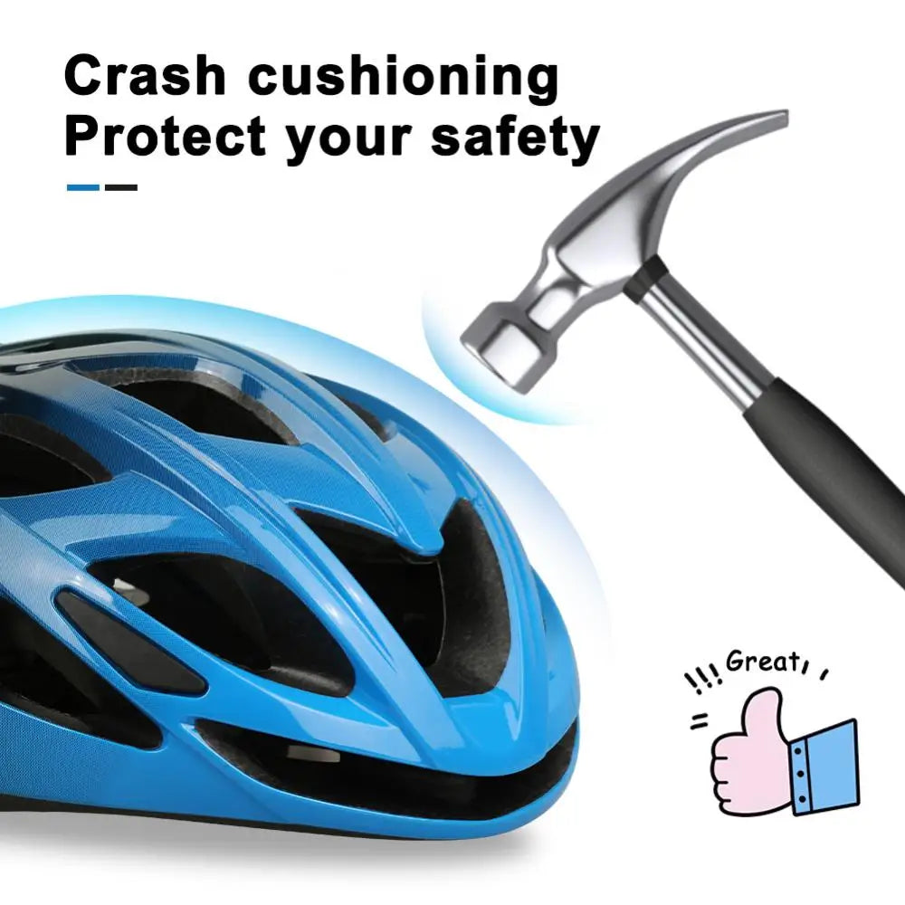 Ultralight Cycling Safety Helmet Outdoor Motorcycle Bicycle Helmet Mountain Road MTB Bike Helmet Capacete Ciclismo