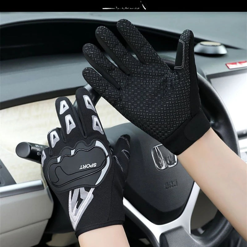Motorcycle Gloves Summer Mesh Breathable Moto Gloves Men Women Touch Screen Motocross Tactical Touch Screen Gloves