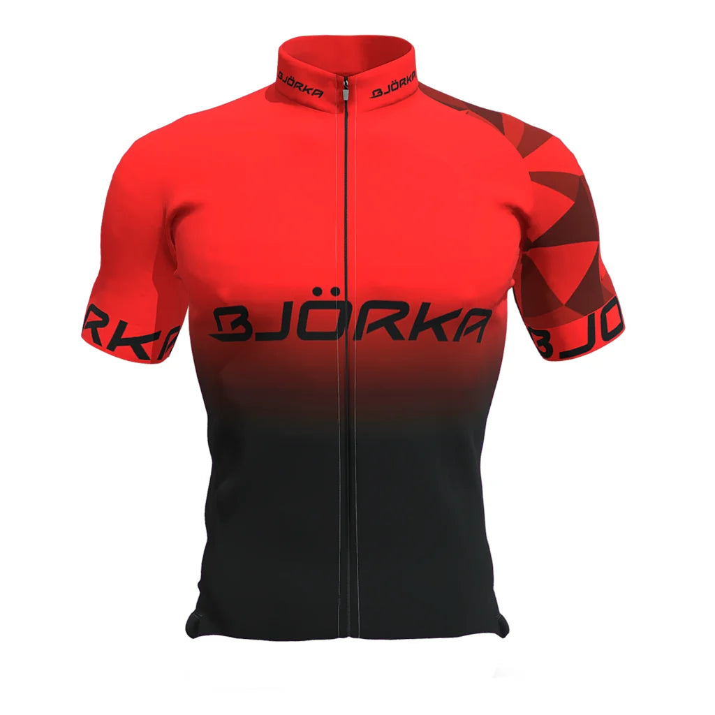 BJORKA Sportswear Summer New Arrival Cycling Men's Short Sleeve Lightweight Jerseys Uv Protect Cicllismo Maillot Bicycle Shirts