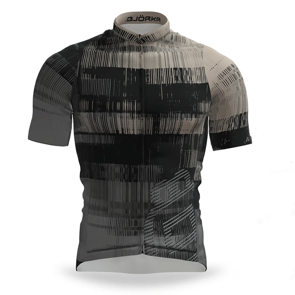 BJORKA Sportswear Summer New Arrival Cycling Men's Short Sleeve Lightweight Jerseys Uv Protect Cicllismo Maillot Bicycle Shirts
