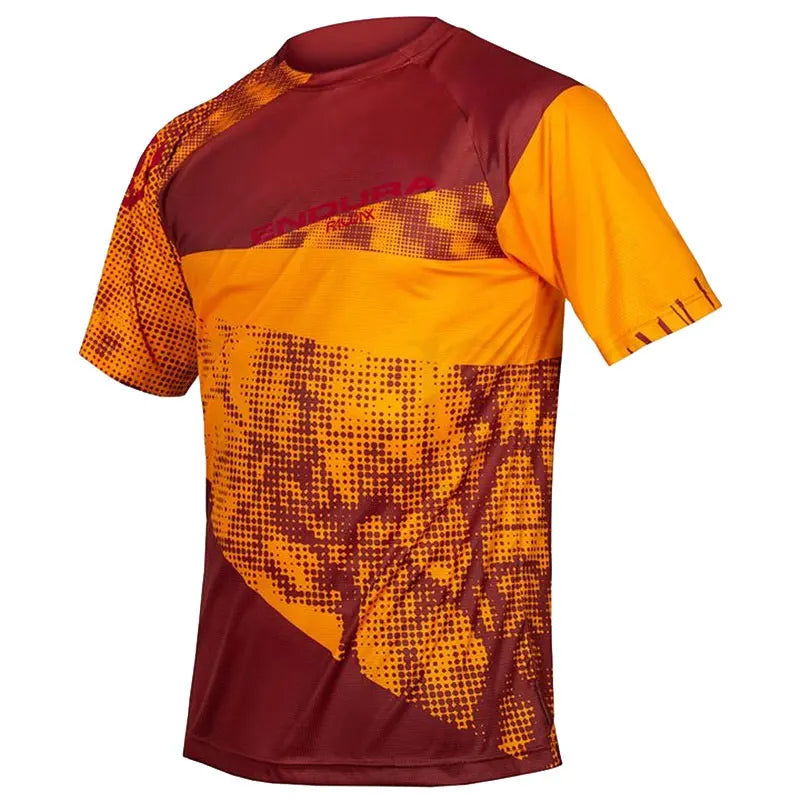 Summer Short Sleeve Cycling Shirt Men's Jersey Bicycle Team Downhill T-Shirt Mx Dh Camiseta Mtb  RAUDAX ENDURA Road Bike Jersey