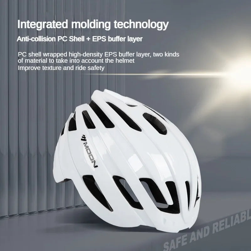 Adjustable Cycling Helmet - Lightweight MTB Design with 21 Vent Holes for Men & Women (55-65cm) Unisex Bike Gear
