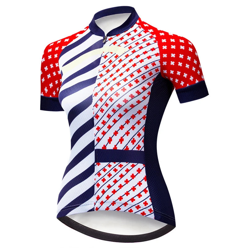 Cycling Jersey 2023 Short Sleeve Women Cycling Shirt Breathable mtb Bike Jersey Bicycle Clothing Ropa Maillot Ciclismo