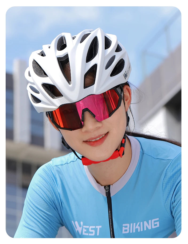 WEST BIKING Bike Helmet Ultralight Aviation Hard Hat Capacete Ciclismo Cycling Helmet Unisex Cycling Outdoor Mountain Road