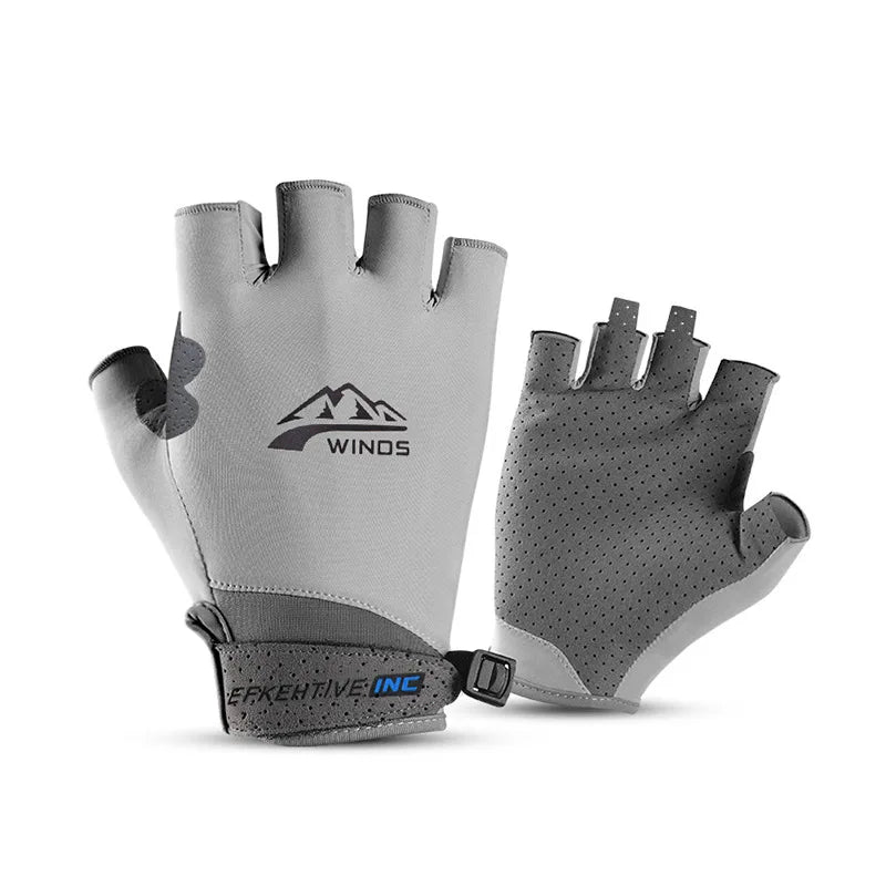Summer Bicycle Gloves Professional Gym Fitness Breathable Anti-Slip Women Men Half Finger