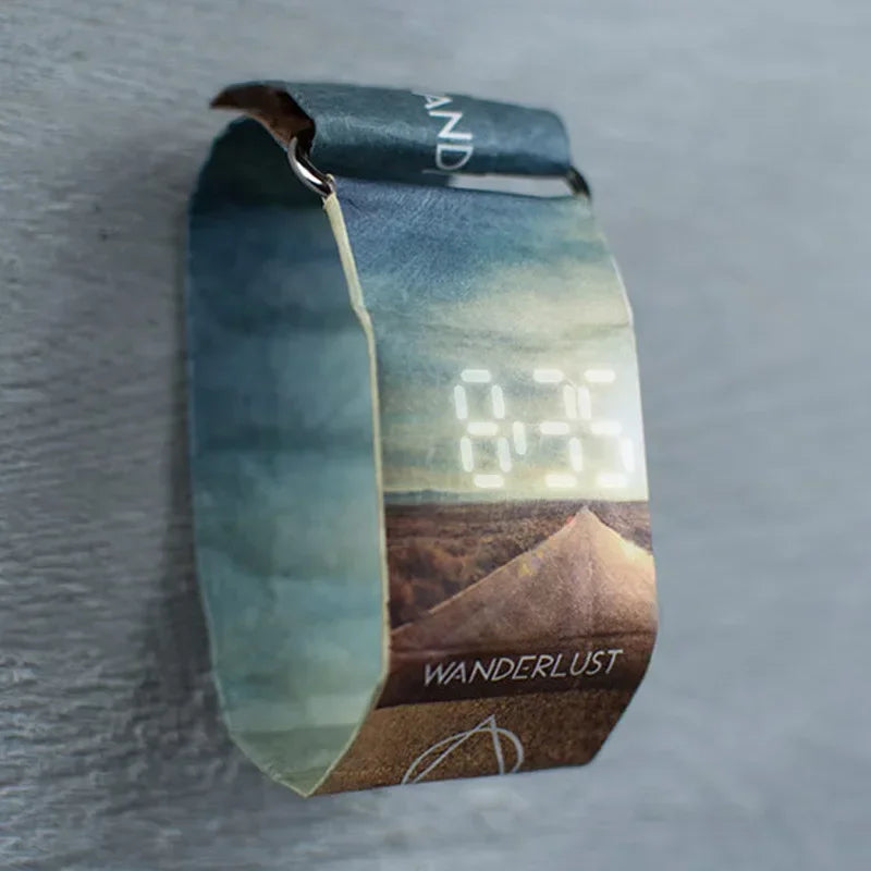 Smart Watch 2024 Trend Paper Watch Waterproof Electronic Creative Variety of Styles