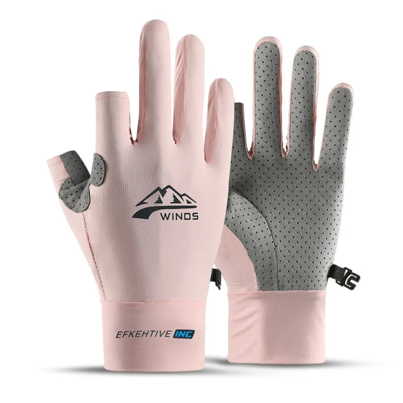 Summer Bicycle Gloves Professional Gym Fitness Breathable Anti-Slip Women Men Half Finger