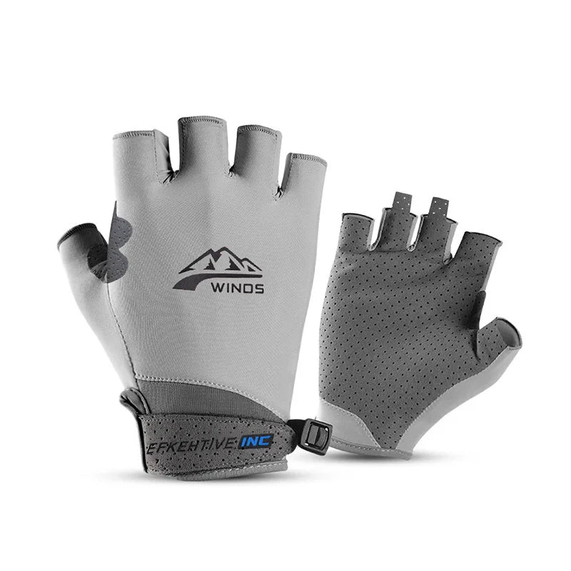 Summer Bicycle Gloves Professional Gym Fitness Breathable Anti-Slip Women Men Half Finger