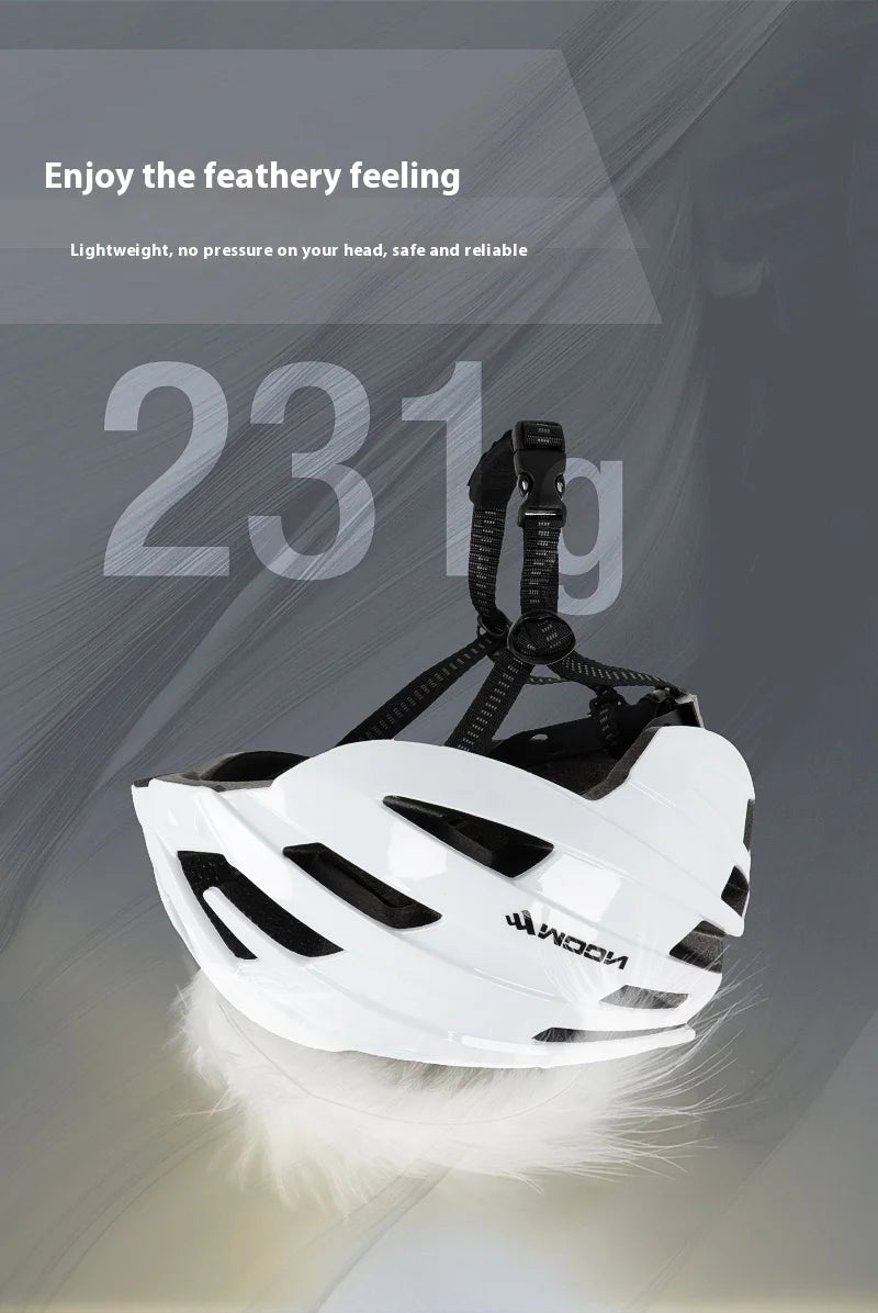 Adjustable Cycling Helmet - Lightweight MTB Design with 21 Vent Holes for Men & Women (55-65cm) Unisex Bike Gear