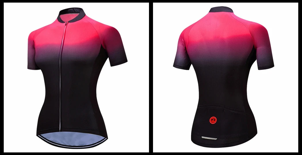 Weimostar Summer Flower Cycling Jersey Women Maillot Ciclismo Pro Team MTB Bike Clothing Tops Racing Bicycle Shirt Cycle Wear